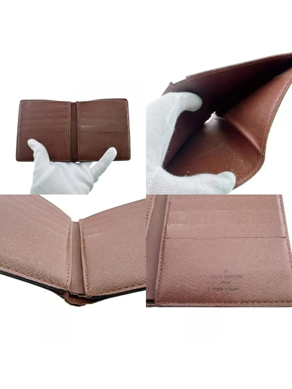 Louis Vuitton Portobier 10 Cult Cles Monogram Bifold Wallet